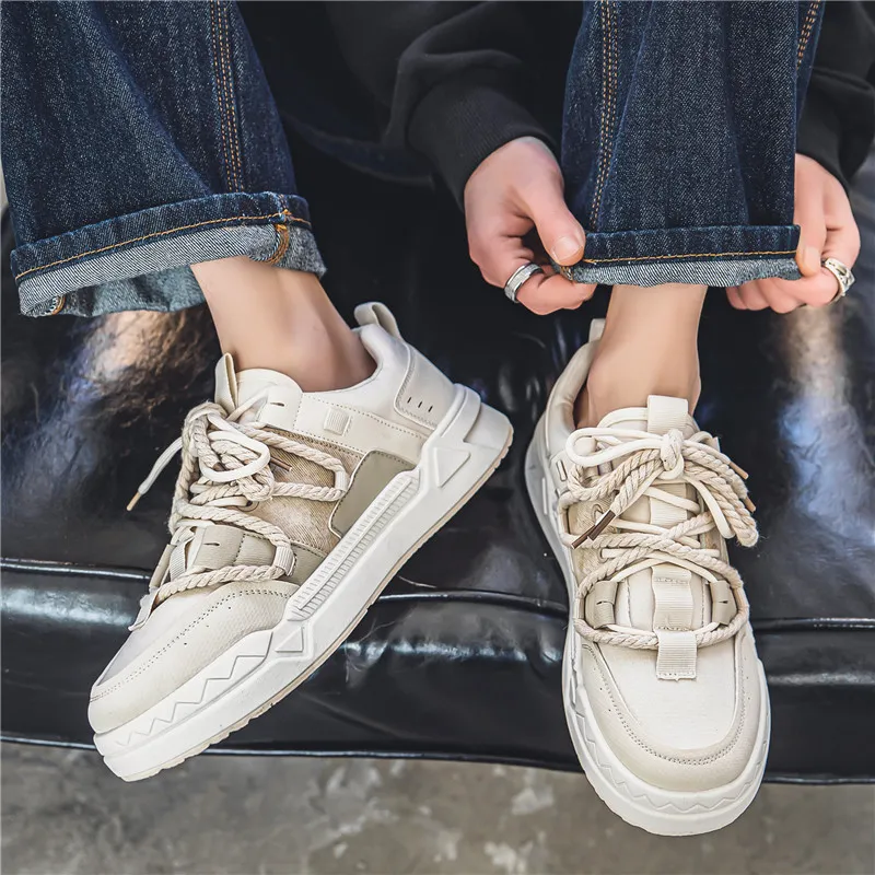 Bull Charm Low-Top Skateboard Shoes Men's-5