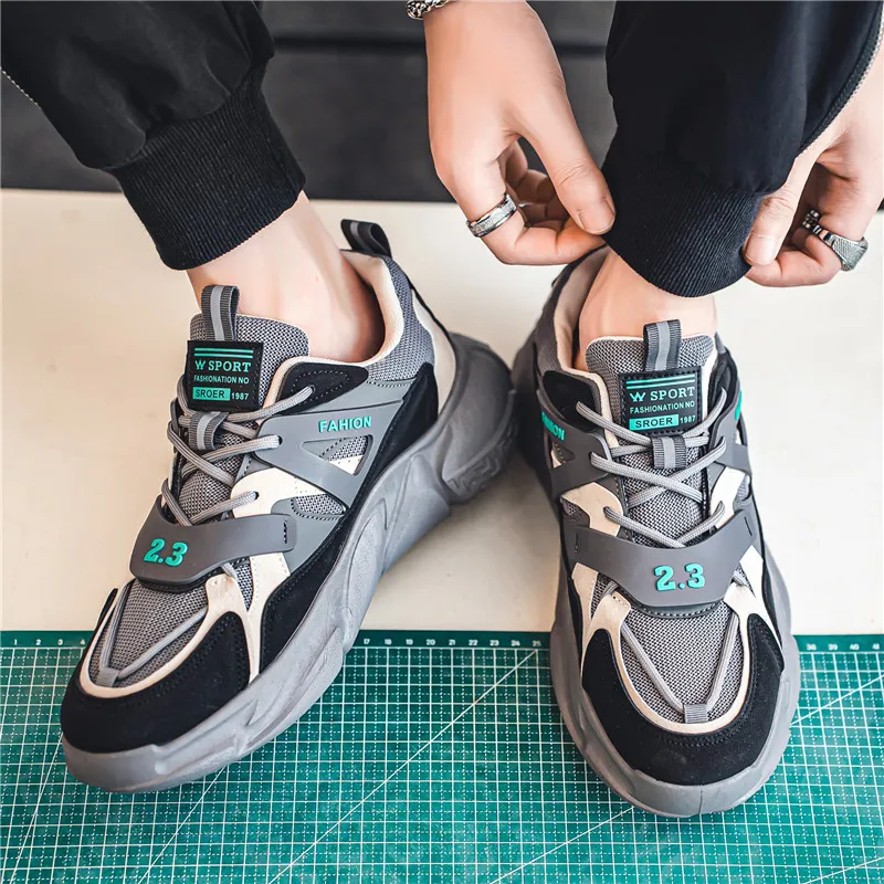 Bull Charm Low Top Chunky Sneakers Men's-5