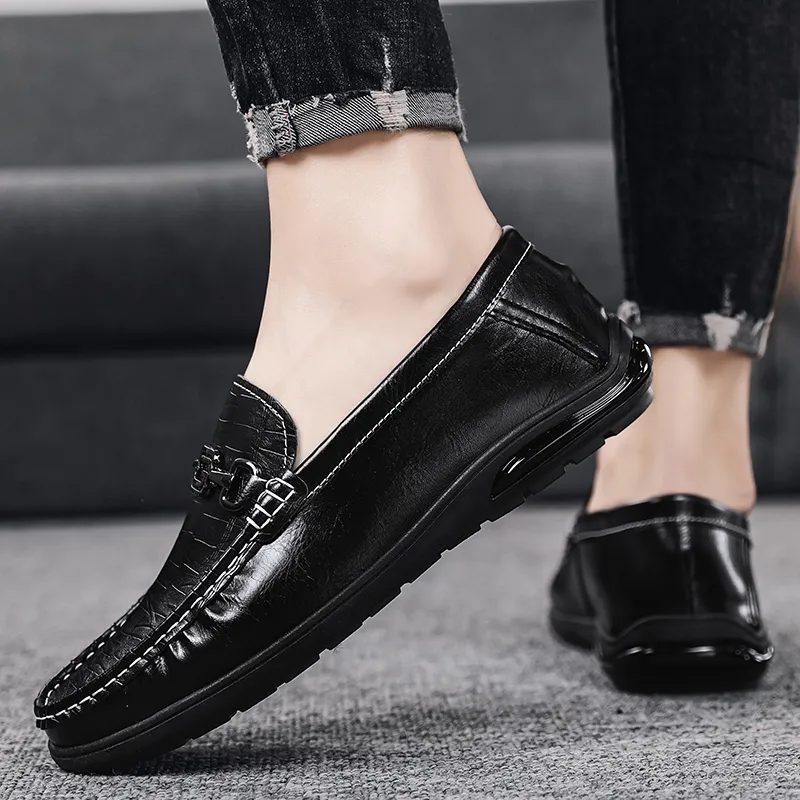Bull charm Loafers Men-7