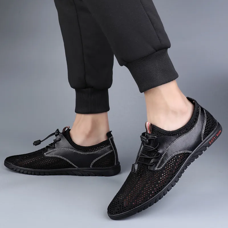 Bull charm Casual Shoes Men Low Top Black/Gray/Beige-5