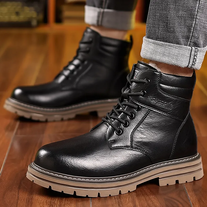 Bull Charm Short Martin Boot Men's-4