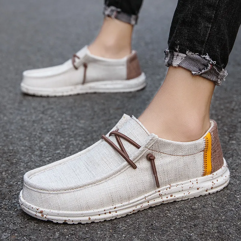 Bull charm Men's Casual Shoes Men Low Top Black/Beige/Dark Blue-8