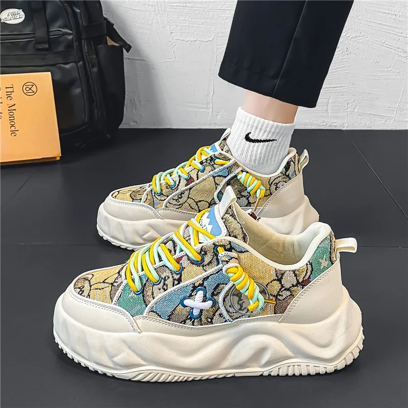Bull Charm Low Top Casual Shoes Men's-13