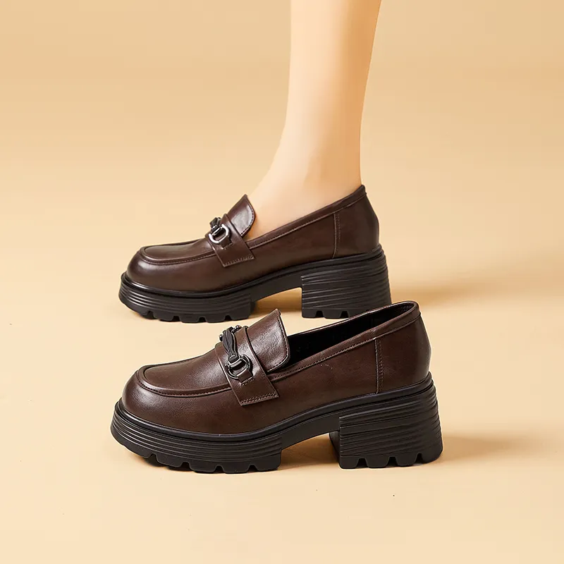 Bull charm Loafers Women's-6