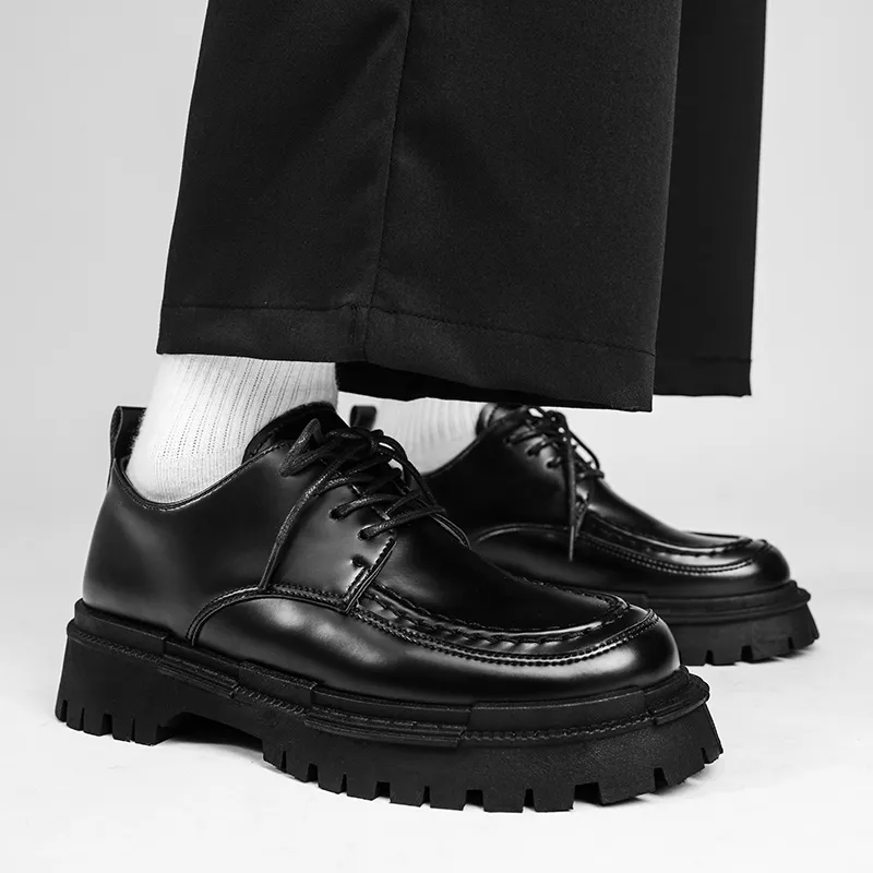 Bull Charm Casual Shoes Men's Black-4