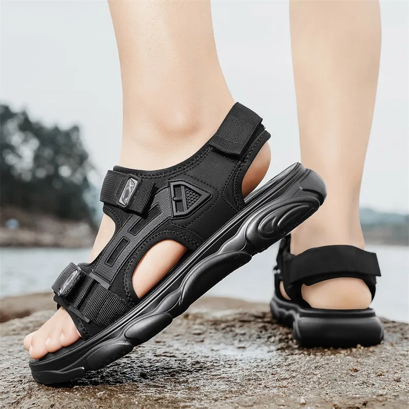 Bull charm Beach Sandals Men-8