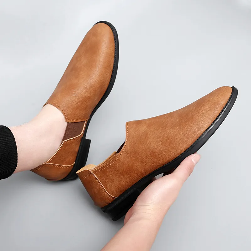 Bull charm Loafers Men-2