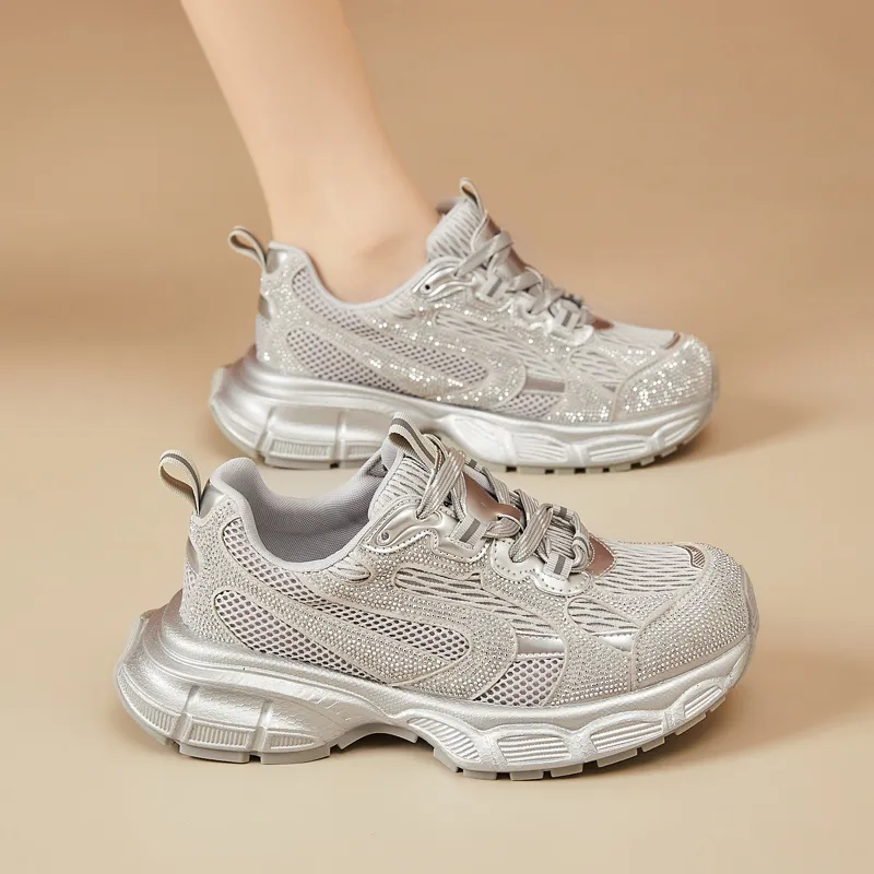 Bull Charm Low Top Chunky Sneakers Women's-5