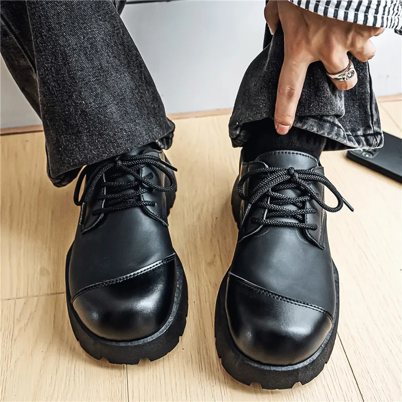 Bull Charm Casual Shoes Men's Black-3