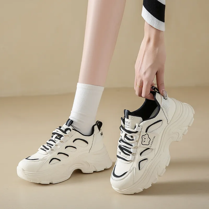 Bull Charm Low-Top Chunky Sneakers Women's-2