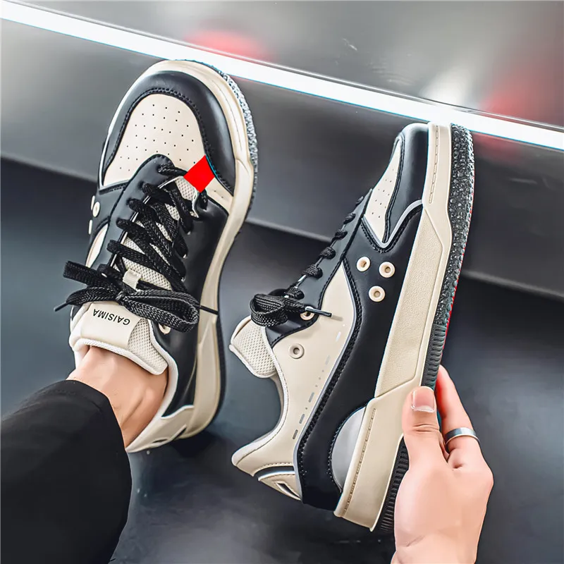 Bull Charm Durable Breathable Low Top Skateboard Shoes Men's-7