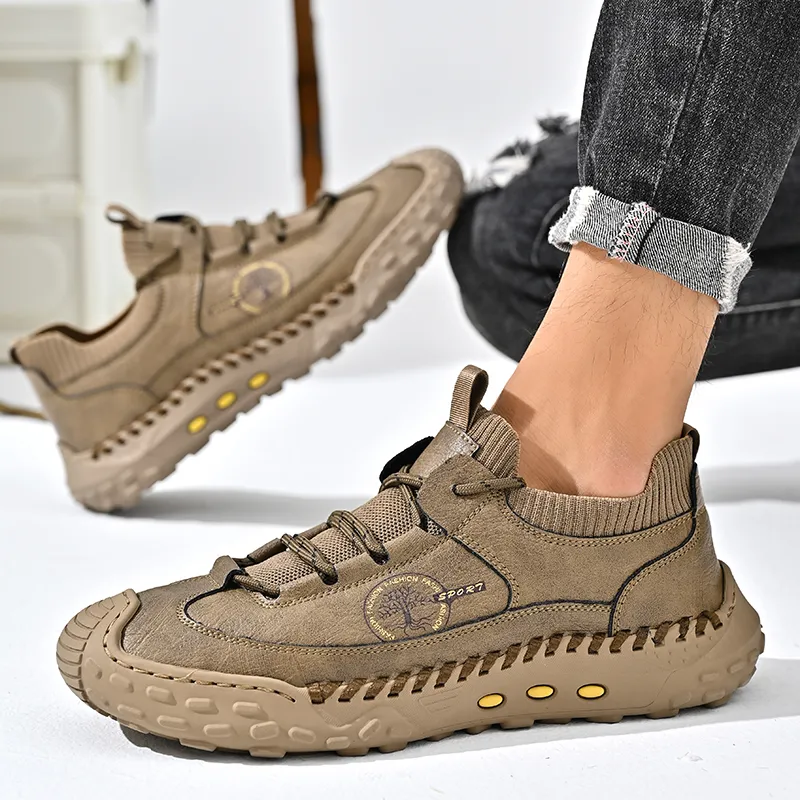 Bull Charm Anti-Slip Wear-Resistant Low-Top Casual Shoes Men's-7