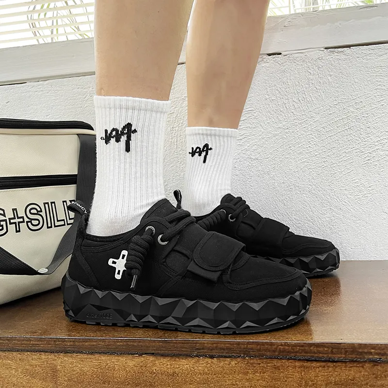 Bull Charm Abrasion Resistant Low Top Casual Shoes Men's-7