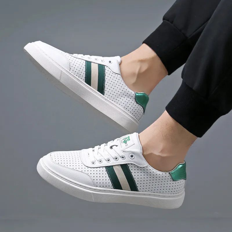 Bull Charm Durable Breathable Low-Top Skateboard Shoes Men's-20