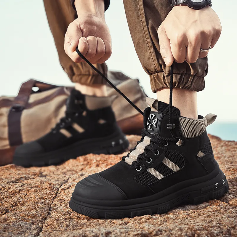 Bull Charm High Top Casual Shoes Men's-4