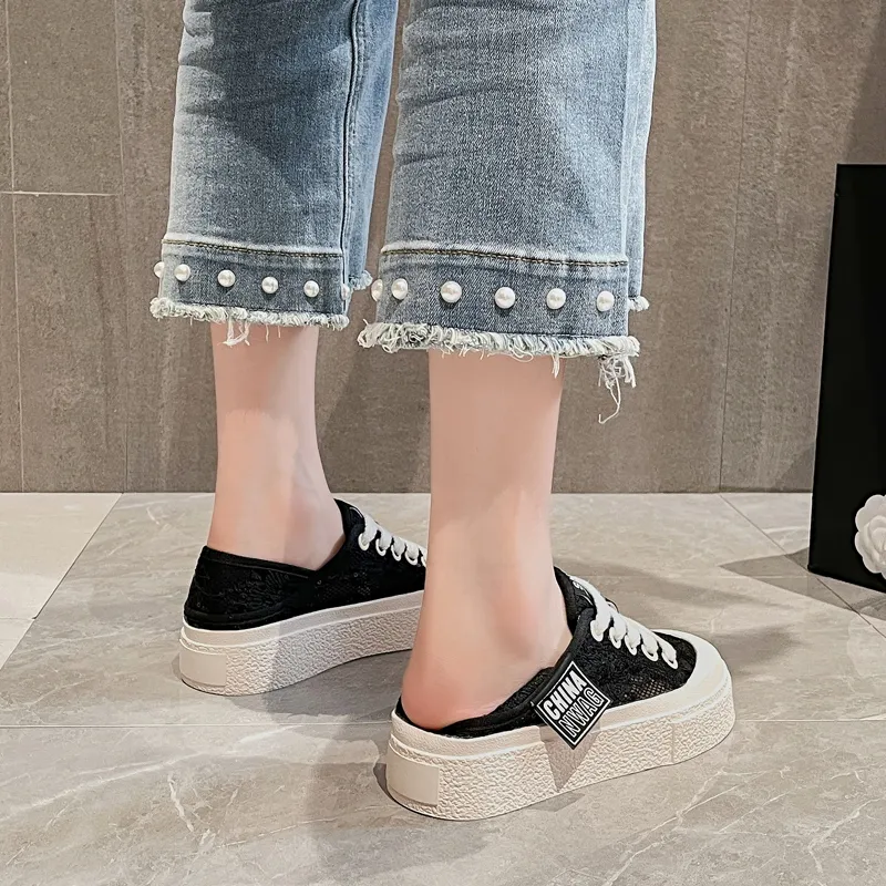Bull Charm Anti-Slip Wear-Resistant Low-Top Casual Shoes Women's-4