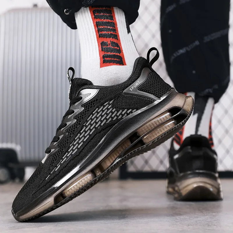 Bull Charm Abrasion-Resistant Low-Top Running Shoes Men's-8