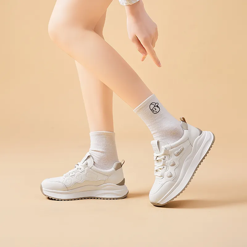Bull Charm Abrasion Resistant Low Top Casual Shoes Women's-8