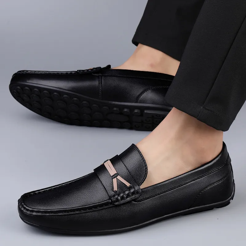 Bull charm Men's Casual Shoes Men Low Top Black/White-1