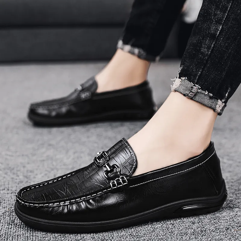Bull charm Loafers Men-5