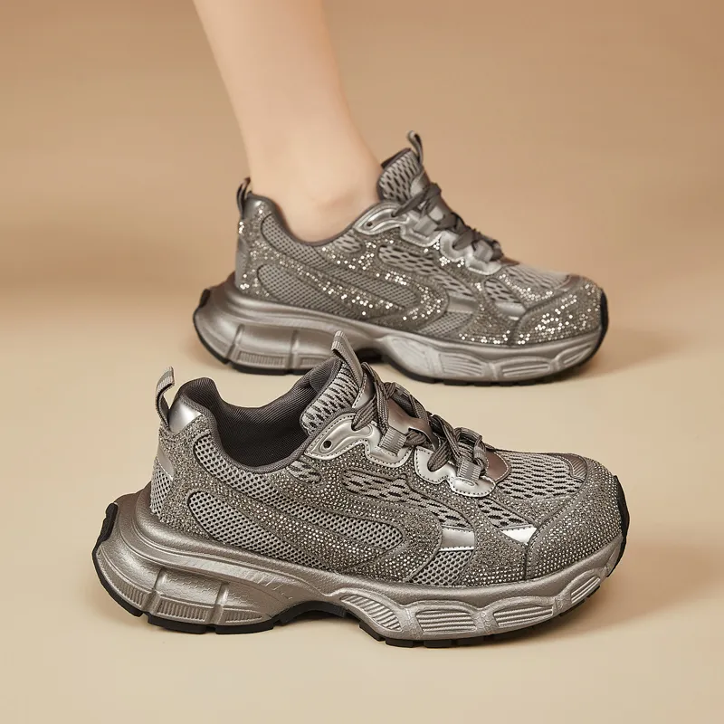 Bull Charm Low Top Chunky Sneakers Women's-11