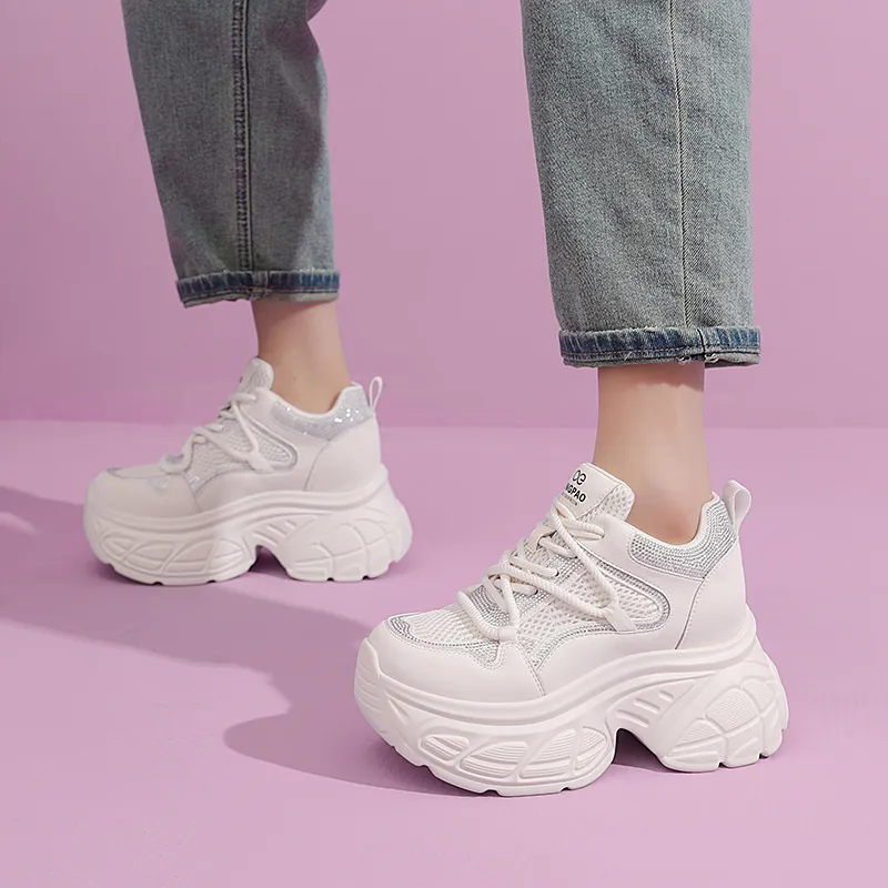 Bull Charm Low Top Chunky Sneakers Women's-4