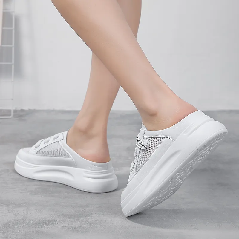 Bull Charm Slip Resistant Wrap toe Slippers Women's-4