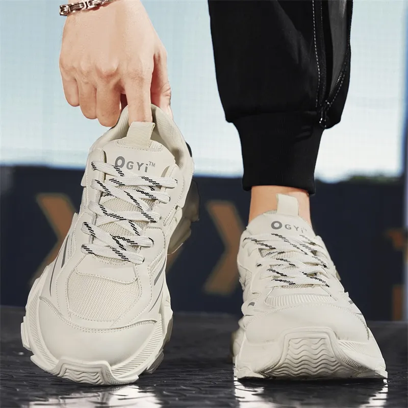 Bull Charm Low Top Chunky Sneakers Men's-17