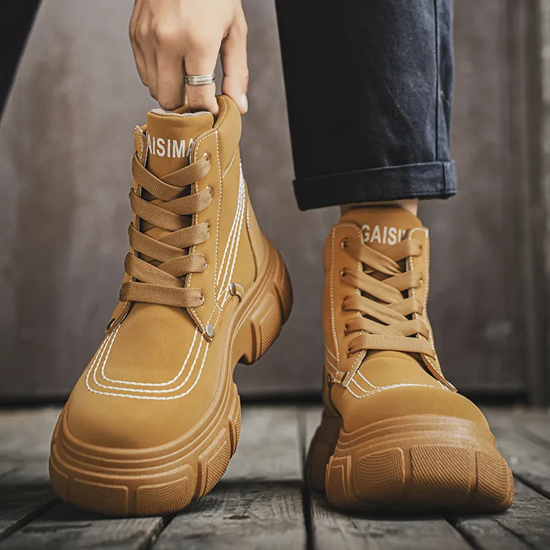 Bull Charm Short Martin Boot Men's-8