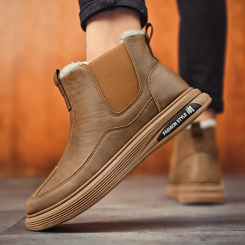 Bull Charm Short Chelsea Boots Men's-10