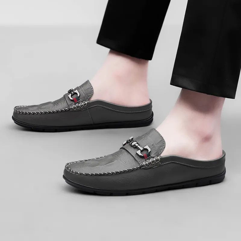 Bull charm Men's Casual Shoes Men Low Top Blue Gray Black-13