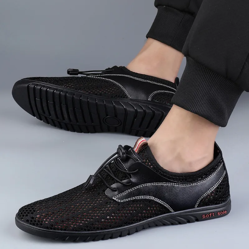 Bull charm Casual Shoes Men Low Top Black/Gray/Beige-1