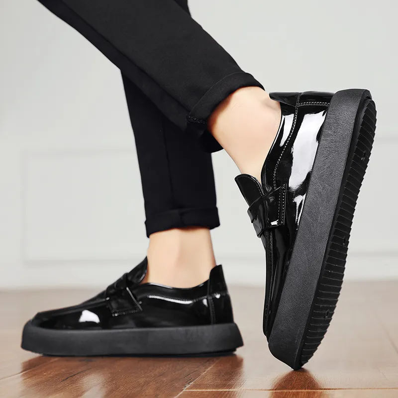 Bull charm Loafers Men-7