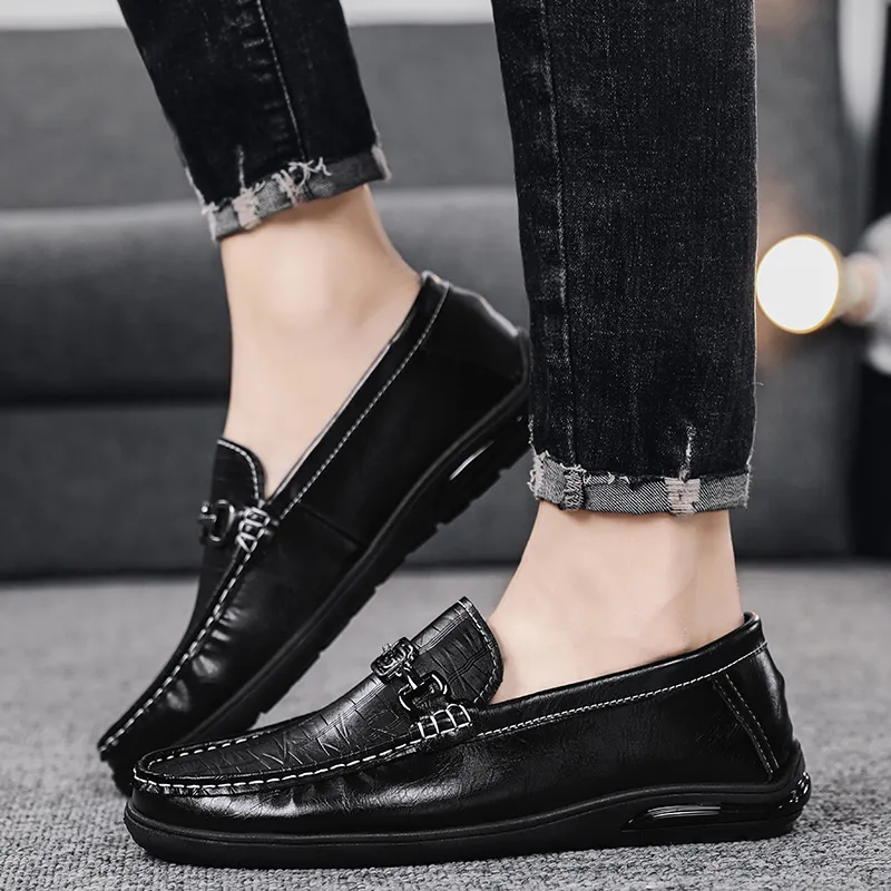 Bull charm Loafers Men-8