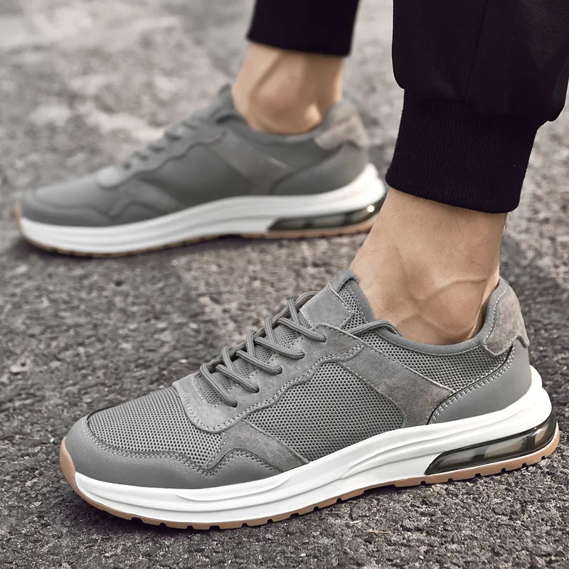 Bull Charm Durable Breathable Low-Top Casual Shoes Men's-8