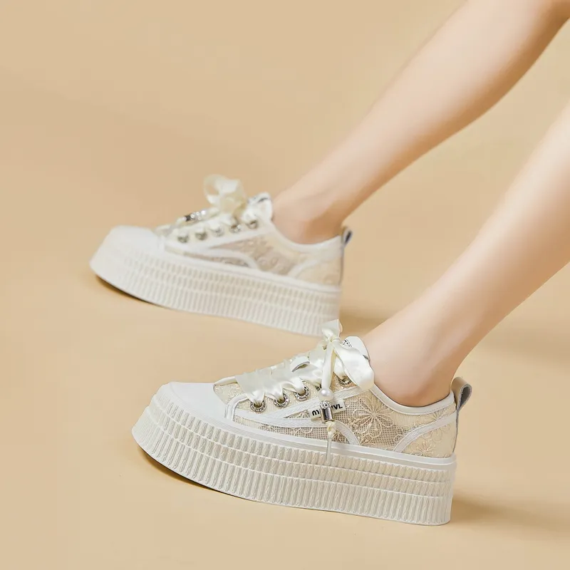 Bull charm Espadrilles Women's Beige/Apricot-7
