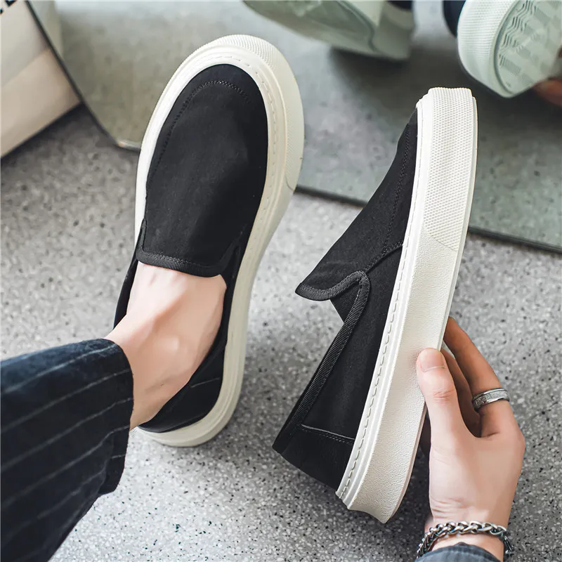 Bull Charm Casual Shoes Men's Black-2