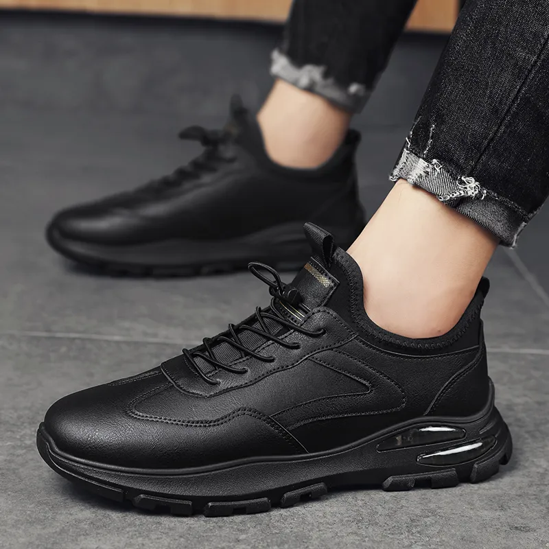 Bull Charm Abrasion Resistant Slip Resistant Low Top Casual Shoes Men's-5