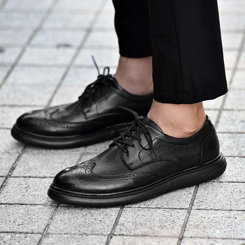 Bull Charm Casual Shoes Men's Black-4