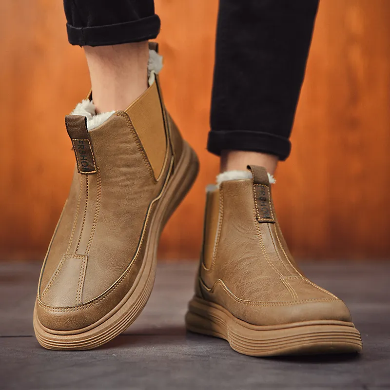 Bull Charm Short Chelsea Boots Men's-9