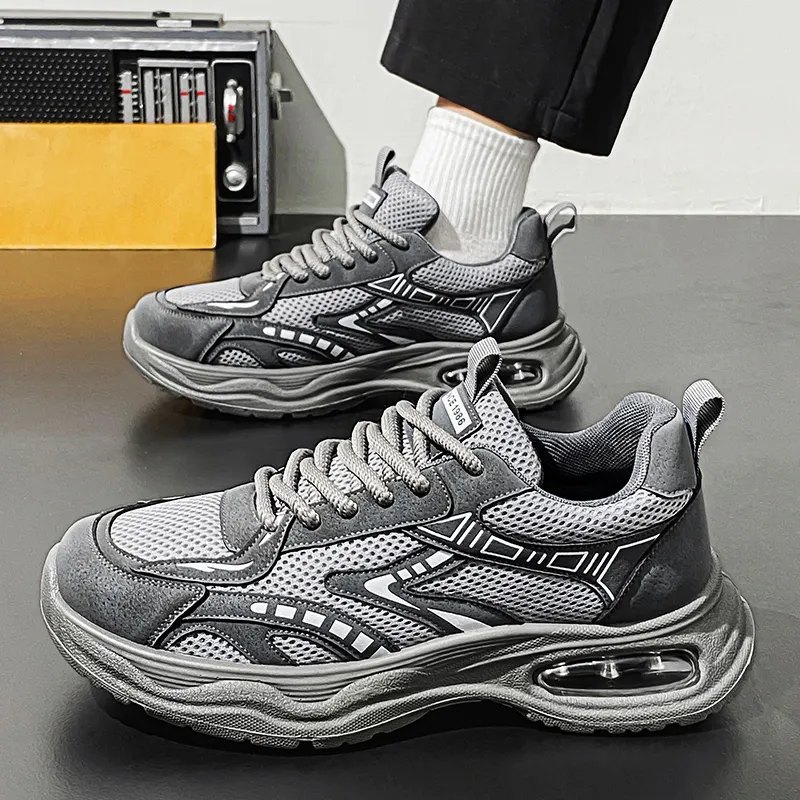 Bull Charm Abrasion Resistant Low Top Casual Shoes Men's-8