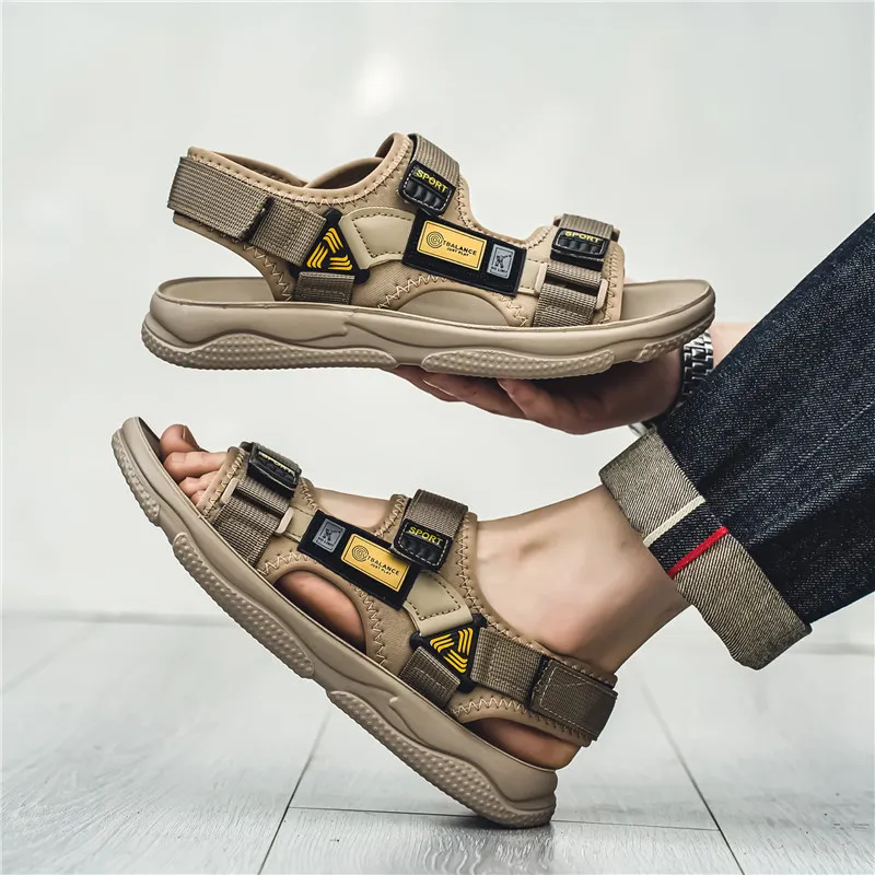 Bull charm Beach Sandals Men-15