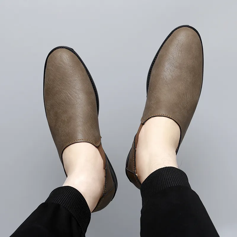 Bull charm Loafers Men-8