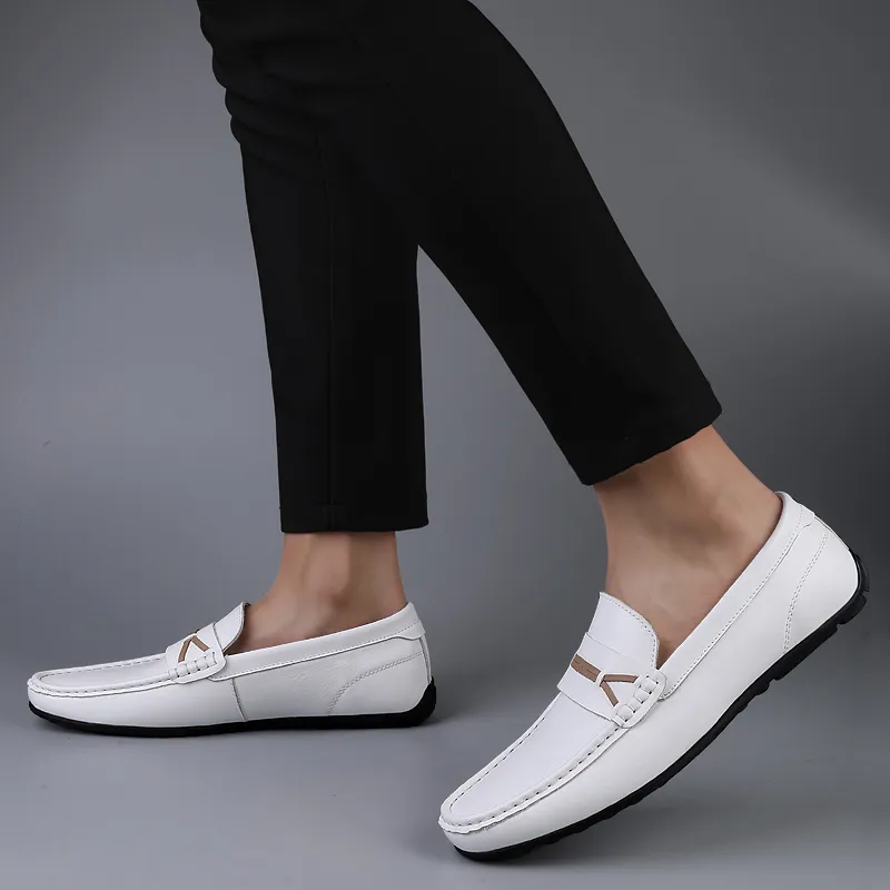 Bull charm Men's Casual Shoes Men Low Top Black/White-11