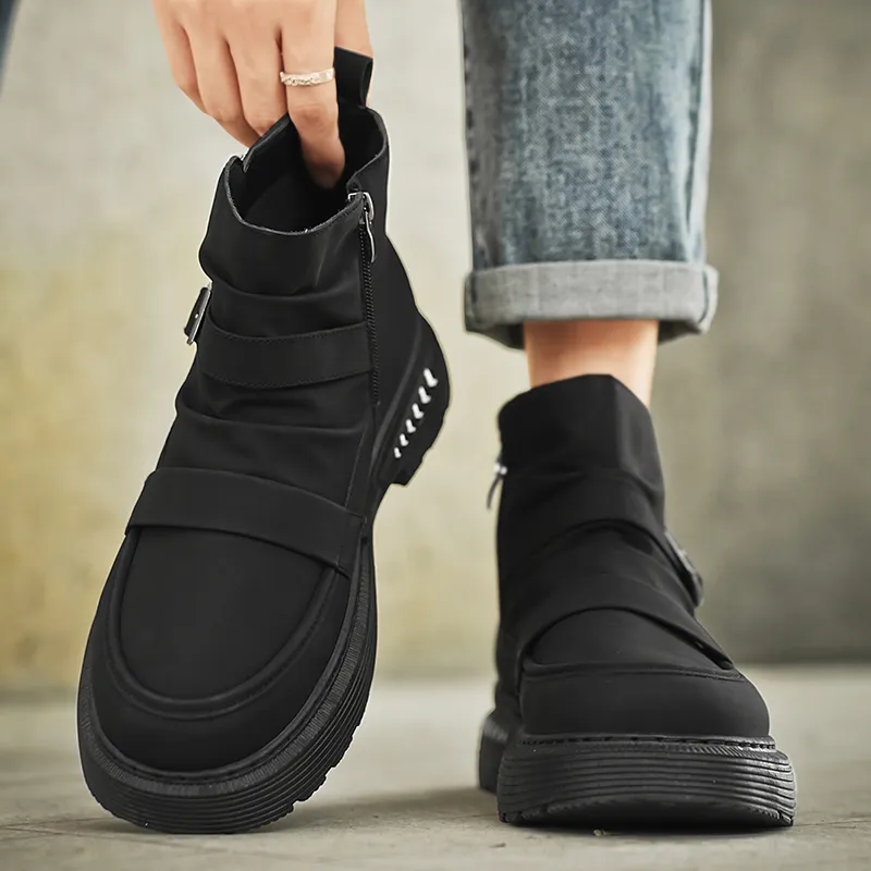 Bull Charm Short Martin Boot Unisex-1