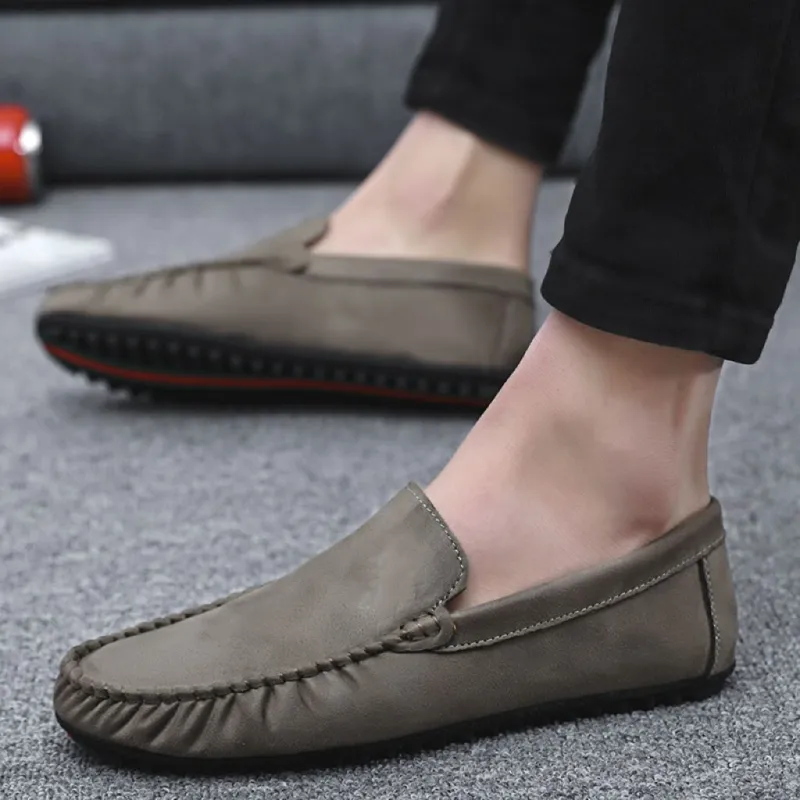 Bull charm Loafers Men-1