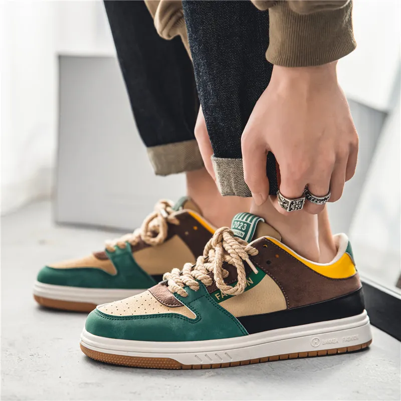 Bull Charm Low Top Skateboard Shoes Men's-9
