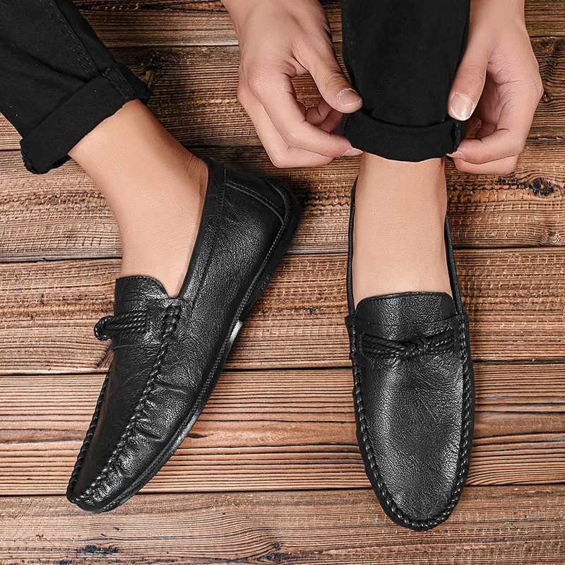 Bull charm Loafers Men-1