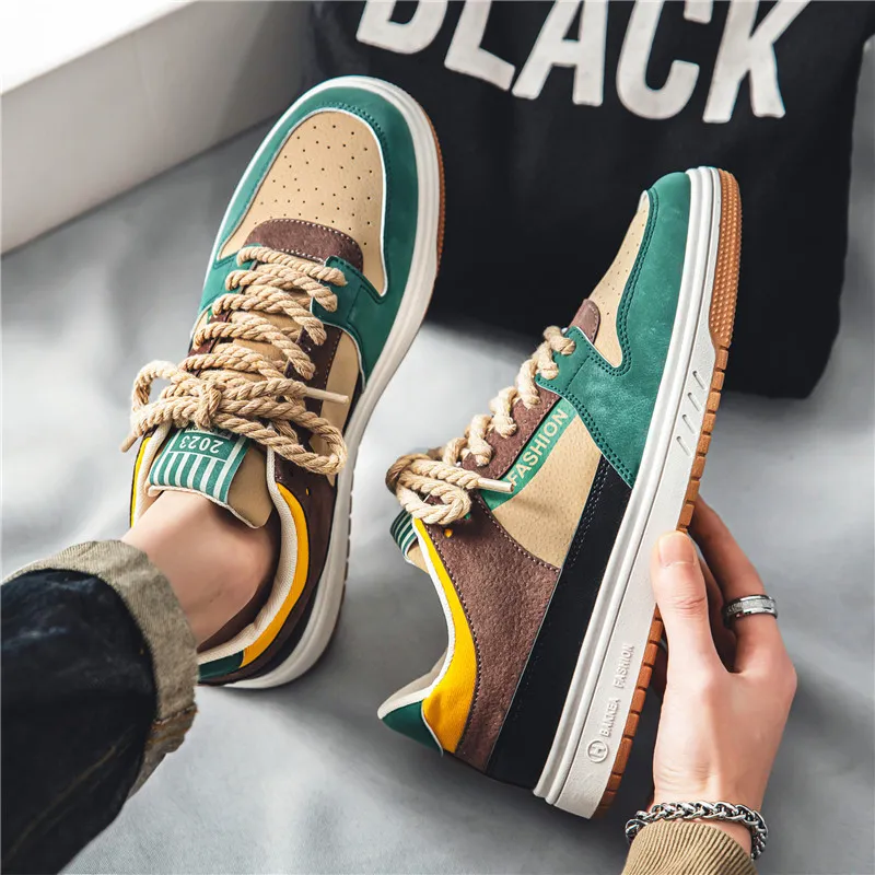 Bull Charm Low Top Skateboard Shoes Men's-11