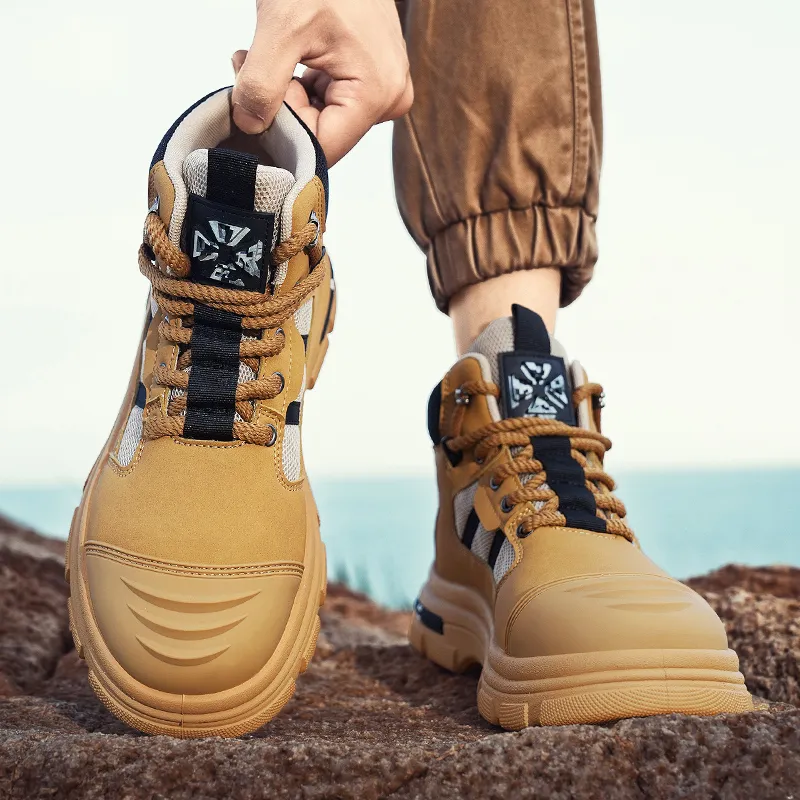 Bull Charm High Top Casual Shoes Men's-7
